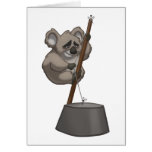 Washtub--Playin' Koala-Karte (freier Raum nach inn