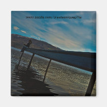 Wasser-Dock-Kühlschrankmagnet