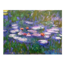 Wasser-Lilien 8 Postkarte