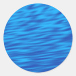 Wasser Runde Sticker