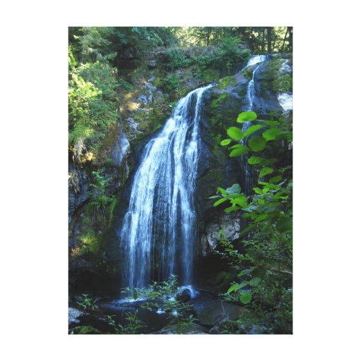 Wasserfall eingewickelte Leinwand Gespannter Galeriedruck