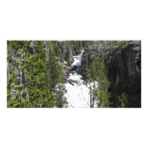 Wasserfall Photo Karten