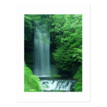 Wasserfall Postkarten