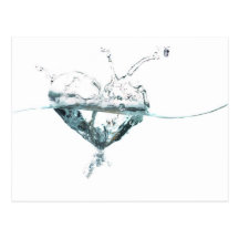Wasserherz Postkarten