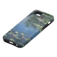 Wasserlilien Monet, Vintage Impressionismus iPhone 5 Hüllen