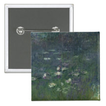 Wasserlilien: Morgen, 1914-18 Anstecknadelbuttons
