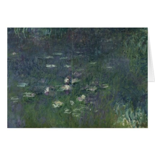 Wasserlilien: Morgen, 1914-18 Karte