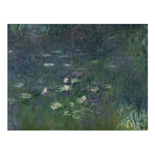 Wasserlilien: Morgen, 1914-18 Postkarte