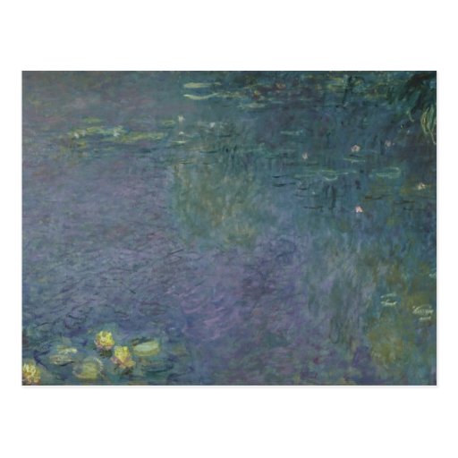 Wasserlilien: Morgen, 1914-18 Postkarte