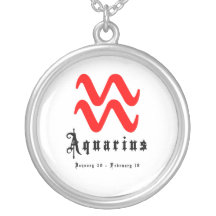 Wassermann, am 20. Januar - 18. Februar Schmuck