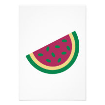 Wassermelone Personalisierte Ankündigungskarte