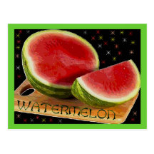 Wassermelone Postkarten