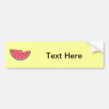 Wassermelone-Wassermelone-Frucht-süße Gesundheit f Autosticker