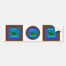 Wassersäugetiere - Natur-Liebhaber Lieblings Autosticker