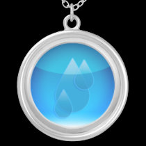 Wassersymbol halsketten