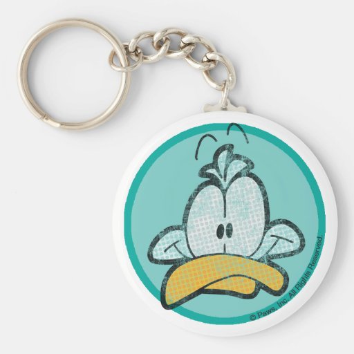 Waten Sie die Ente Keychain Schlüsselband