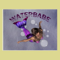 Waterbabe postkarten