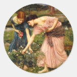Waterhouse-Versammlungs-YE-Rosenknospe-Aufkleber