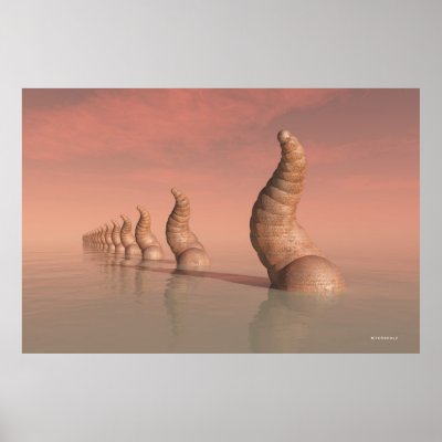 Waterland Plakat von phantastik