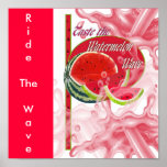 watermelonwave, RideTheWave Posterdrucke