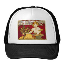 Waverley fährt - Kunst Nouveau - Alphonse Mucha ra Baseball Caps