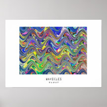 WAVICLES PLAKATE