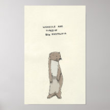 Weasel-Lappalien Posterdrucke