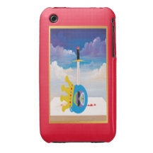Wechseln Sie reizendes verdunkeln verworfenen Fant iPhone 3 Cover