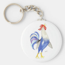 WECK- Zeit -- Hahn keychain Schlüsselband