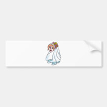 Wedding Braut10 Autosticker