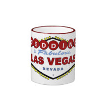 Wedding in fabelhaftem Las Vegas-Becher Teetasse