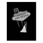 WEDDING in fabelhafter Las Vegas-Postkarte