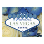 WEDDING IN fabelhafter Las Vegas-Postkarte mit Blu