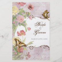 Wedding Les Fleurs Pfingstrosen-Rosen-Tulpe-Blumen Vollfarbige Flyer