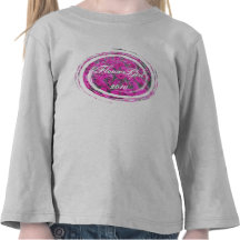 Wedding Party-T-Shirts des Petunie-Blumen-Mädchen-
