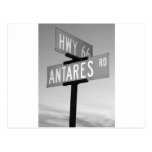Weg 66 und Antares Straße Kingman AZ Postkarte