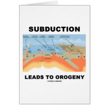 Wegnahme führt zu Orogeny (Geologie-Spaß) Karten