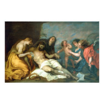 Wehklage über dem toten Christus Anthony van Dyck Personalisierte Druckpapiere