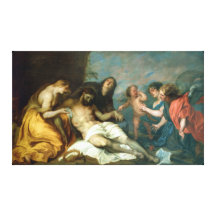 Wehklage über dem toten Christus Anthony van Dyck Leinwand Druck