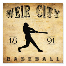 Wehr-Stadt-Kansas-Baseball 1891 Kunst Fotos