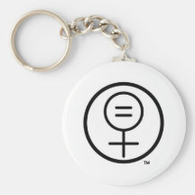 Weibliche Gleichheit ist (R) Keychain von Bedeutun Schlüsselband