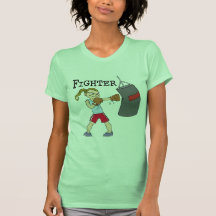 Weiblicher Boxer T-shirts