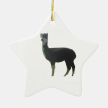 Weibliches Alpaka Ornamente