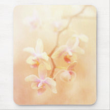 Weich verblaßte Orchideen Mousepads