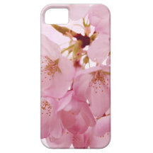 Weiche Vintage rosa Kirschblüten iPhone 5 Schutzhüllen