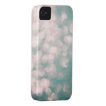 Weicher Fokus beleuchtet Glitter-blaues Grün iphon iPhone 4 Cover