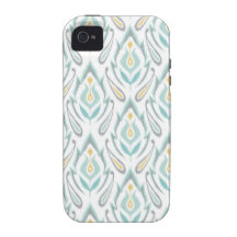 Weiches Ikat Vibe iPhone 4 Hüllen