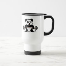 Weightlifting-Panda Kaffeehaferl