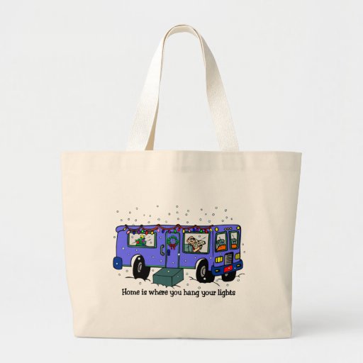 Weihnachten auf der Straßen-Tasche