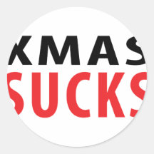 Weihnachten ist zum Kotzen Sticker